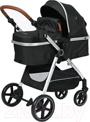 Детская универсальная коляска Tomix Sunny 3 в 1 / 619C (Jet Black)