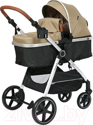 Детская универсальная коляска Tomix Sunny 3 в 1 / 619C (Sandy Brown)