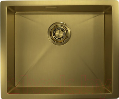 Мойка кухонная GRANULA GR-5445U (золото сатин)