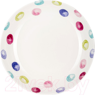 Тарелка столовая глубокая Fissman Aquarelle 3985