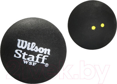 Набор мячей для сквоша Wilson Staff Squash 2 Ball / WRT617600