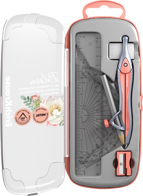 Готовальня Erich Krause Pastel Bloom / 61441 (персиковый)