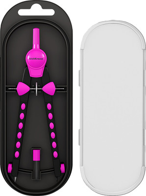 Готовальня Erich Krause Accent / 61433 (розовый)