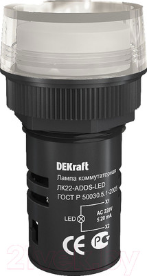 Лампа сигнальная DEKraft 25001DEK