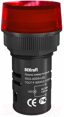 Лампа сигнальная DEKraft 25003DEK