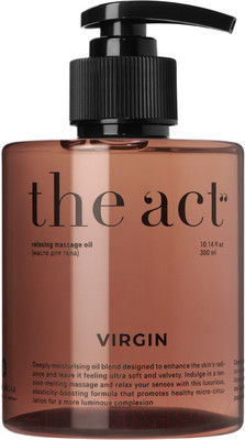Масло для тела The Act Увлажняющее парфюмированное массажное (300мл)