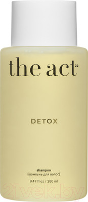 Шампунь для волос The Act Detox бессульфатный для глубокого очищения (280мл)