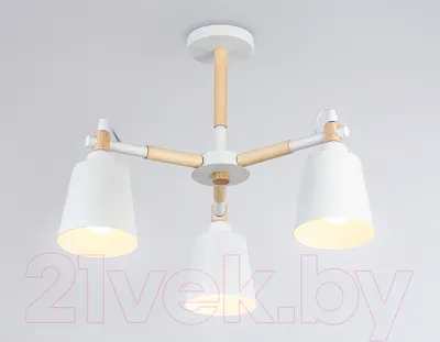 Люстра Ambrella TR82204/3 WH/LWD