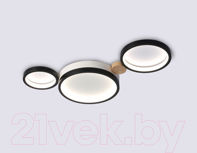 Потолочный светильник Ambrella FL4814/3 BK/WH