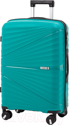 Чемодан на колесах PRIDE РР-9702 (M, бирюзовый)