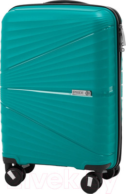 Чемодан на колесах PRIDE РР-9702 (S, бирюзовый)