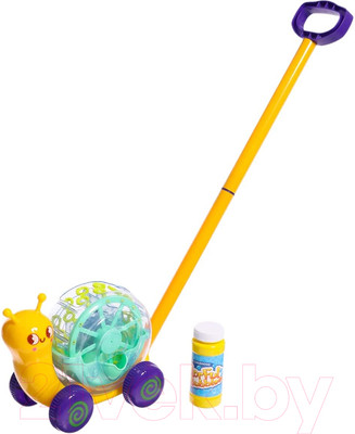 Игрушка-каталка Sima-Land Улитка KM1388-53 / 9934803