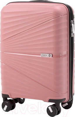 Чемодан на колесах PRIDE РР-9702 (S, пудровый)
