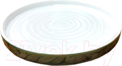 Тарелка столовая обеденная Swed house Endive 34.30.6944