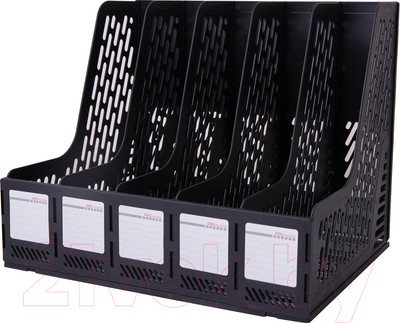 Лоток для бумаг Deli Quali / 9838 (черный)