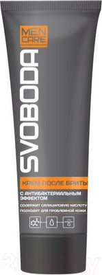 Крем после бритья Svoboda Men Care С антибактериальным эффектом (80мл)