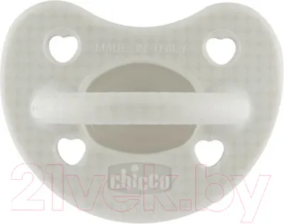 Пустышка Chicco PhysioForma Soft Luxe / 00073011380000 (серый)