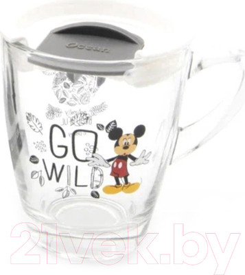 Кружка Lucaris Disney Jungle 3P0164001G0001 (черная крышка)
