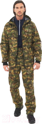 Костюм для охоты и рыбалки Huntsman Тайга-3 -8°C Alova КМФ 581-1 (р-р 56-58/182-188)
