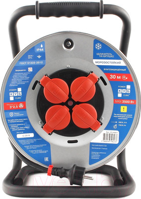 Удлинитель на катушке Power Cube PC44701 