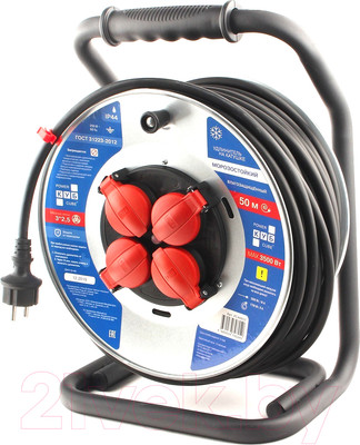 Удлинитель на катушке Power Cube PC44703 