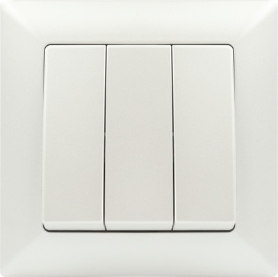 Выключатель INTRO Solo 4-106-06 / Б0053606 (перламутр)