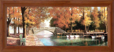 Картина Декарт Осеннее настроение 8Л1595 (в раме)