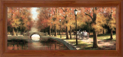 Картина Декарт Парковый мостик 8Л1596 (в раме)