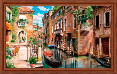 Картина Декарт Каналы Венеции 8Л0925 (в раме)