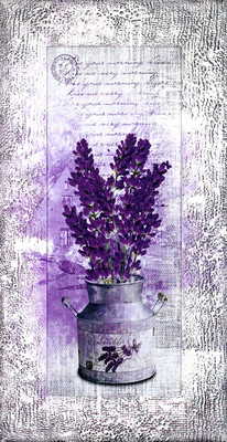 Картина Декарт Лавандовый Прованс 8Л3807 (в раме)