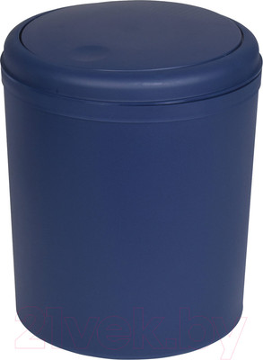 Мусорное ведро Bisk 08343 (5л, темно-синий)