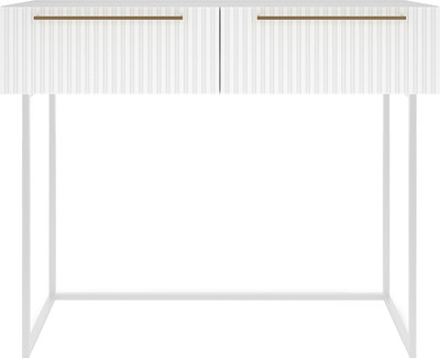 Туалетный столик Shtabe Gross 6111 эко (белый/белый/ручка золото)