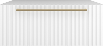 Прикроватная тумба Shtabe Gross 6100 эко (белый/ручка золото)