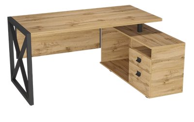 Письменный стол Калифорния мебель Хардвиг СР01 (дуб вотан)