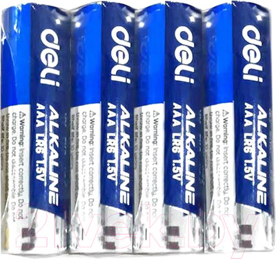 Комплект батареек Deli ААА LR03 / 18507 (4шт)