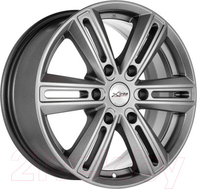 Литой диск X'trike X-124 Kia Mohave 17x7.5" 6x114.3мм DIA 67.1мм ET 30мм HSB