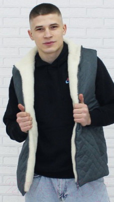 Жилет утепленный Lanatex 326 / 22380 (р.176-96-84/48, серый)