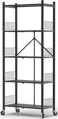 Стеллаж Swed house Tidan 34.58.6180 (черный)