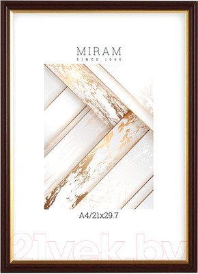 Рамка Мирам 636456-A4 (21х29.7)