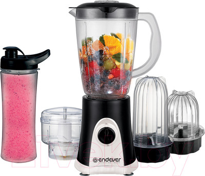 Блендер стационарный Endever Sigma-203 (черный/белый)