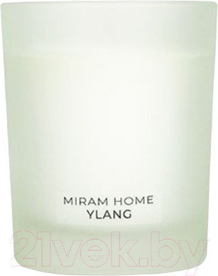 Свеча Мирам Дерево сандала и жасмин Ylang / 4012118 (200г)