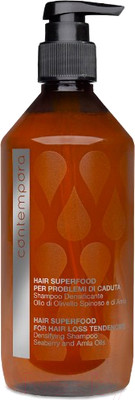 Шампунь для волос Barex Hair Superfood Уплотняющий с маслом облепихи и маслом амлы (500мл)