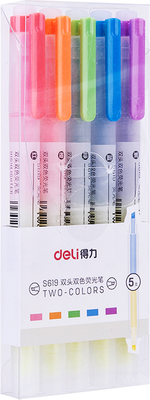 Набор маркеров Deli S619 (5шт)