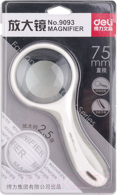 Лупа ручная Deli 9093