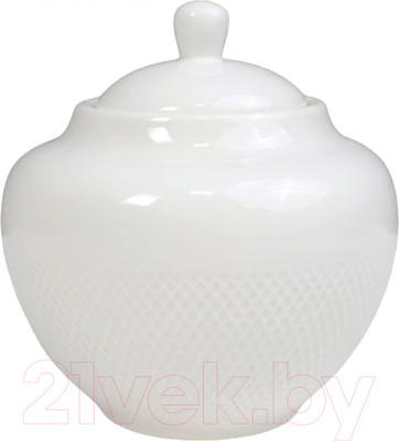 Сахарница AksHome Asrtix (210мл, белый)