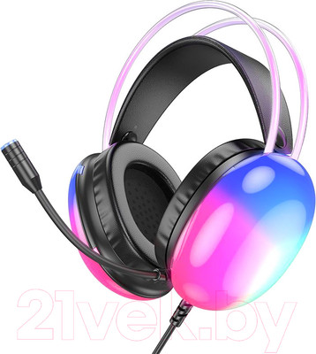 Наушники-гарнитура Hoco W109 (черный)