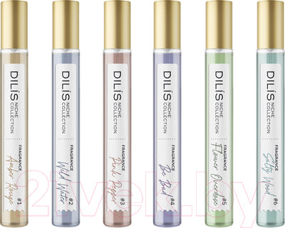 Парфюмерный набор Dilis Parfum Niche Collection Духи (6x9мл)