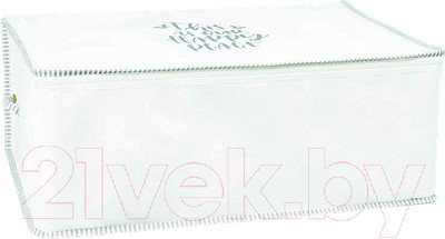 Кофр для хранения Econova Cosy / 411417116 (белый)