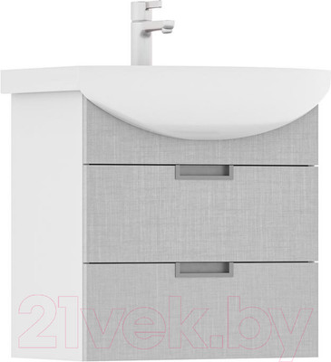 Тумба под умывальник Volna Vario Sf 60.2Y Балтика (лен, подвесная)