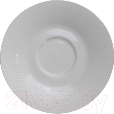 Блюдце AksHome Asrtix (белый)
